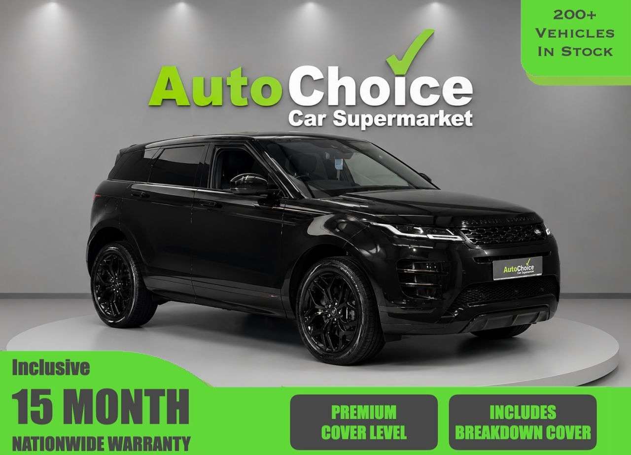 A 2020 LAND ROVER RANGE ROVER EVOQUE 2.0 D180 MHEV R-Dynamic HSE SUV 5dr Diesel Auto 4WD Euro 6 (s/s) (180 ps) i A 2020 LAND ROVER RANGE ROVER EVOQUE 2.0 D180 MHEV R-Dynamic HSE SUV 5dr Diesel Auto 4WD Euro 6 (s/s) (180 ps) i