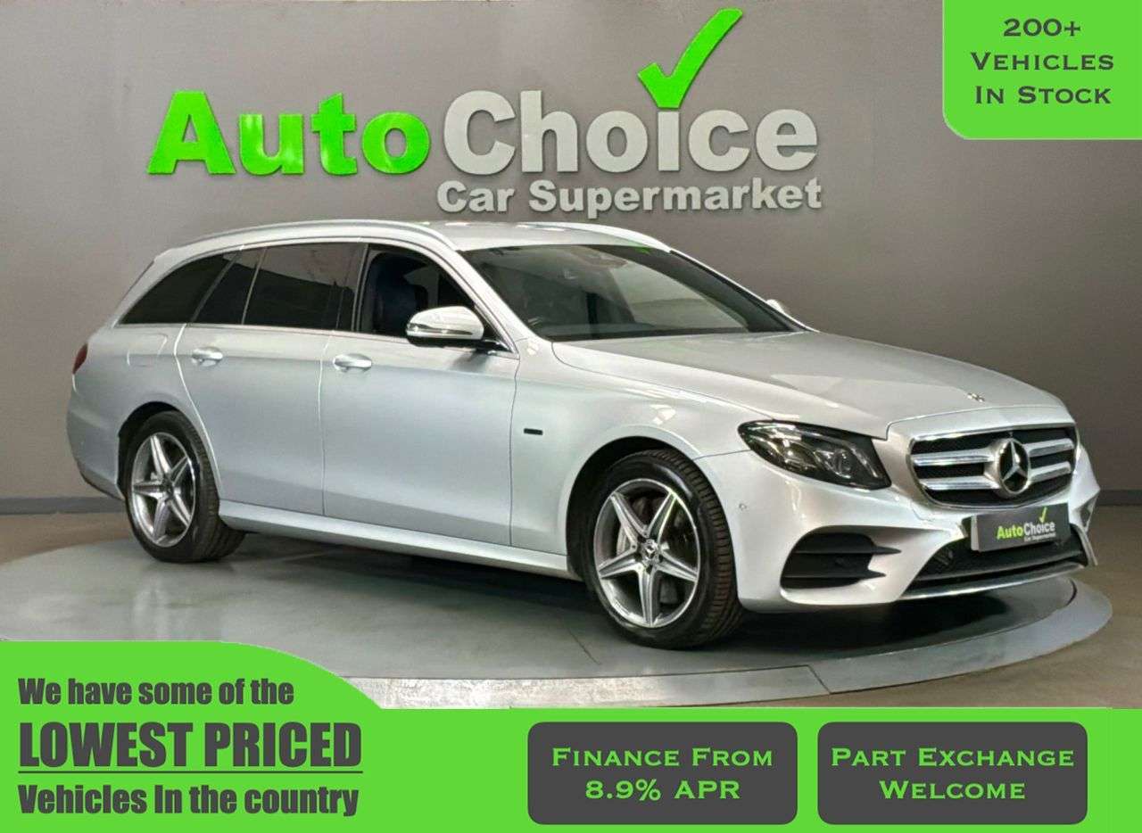 A 2019 MERCEDES-BENZ E-CLASS 2.0 E300de 13.5kWh AMG Line (Premium) Estate 5dr Diesel Plug-in Hybrid G-Tr A 2019 MERCEDES-BENZ E-CLASS 2.0 E300de 13.5kWh AMG Line (Premium) Estate 5dr Diesel Plug-in Hybrid G-Tr