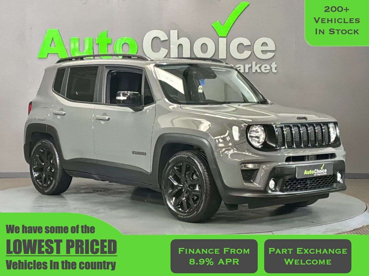 A 2022 JEEP RENEGADE 1.0 GSE T3 Night Eagle SUV 5dr Petrol Manual Euro 6 (s/s) (120 ps) *Amazing A 2022 JEEP RENEGADE 1.0 GSE T3 Night Eagle SUV 5dr Petrol Manual Euro 6 (s/s) (120 ps) *Amazing