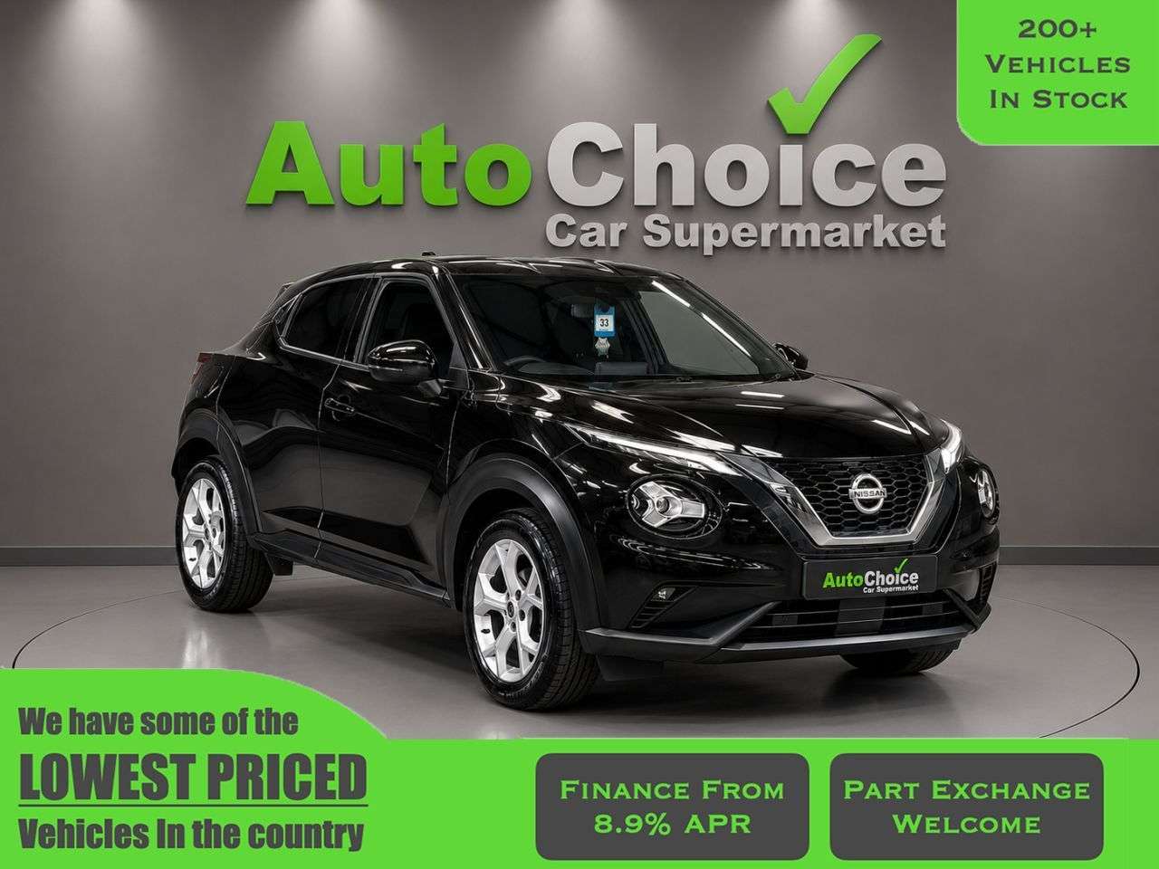 A 2020 NISSAN JUKE 1.0 DIG-T N-Connecta SUV 5dr Petrol Manual Euro 6 (s/s) (117 ps) in Blackbu A 2020 NISSAN JUKE 1.0 DIG-T N-Connecta SUV 5dr Petrol Manual Euro 6 (s/s) (117 ps) in Blackbu