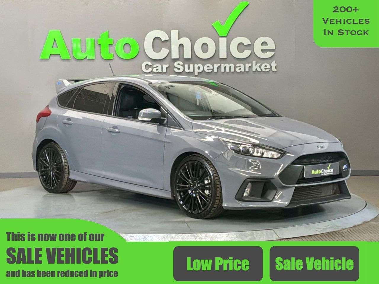 A 2018 FORD FOCUS 2.3T EcoBoost RS Hatchback 5dr Petrol Manual AWD Euro 6 (s/s) (350 ps) in B A 2018 FORD FOCUS 2.3T EcoBoost RS Hatchback 5dr Petrol Manual AWD Euro 6 (s/s) (350 ps) in B