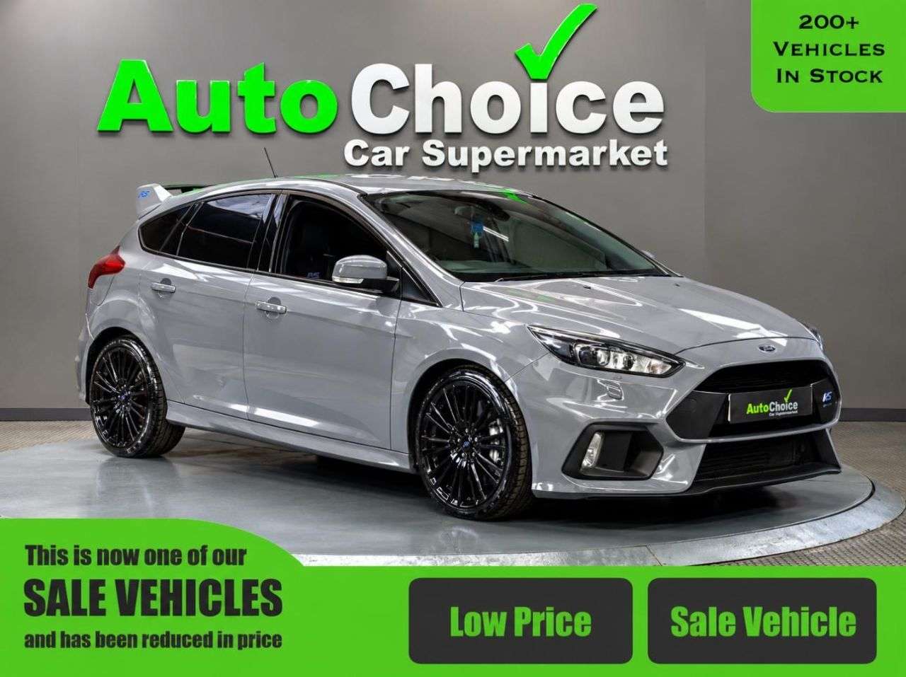 A 2018 FORD FOCUS 2.3T EcoBoost RS Hatchback 5dr Petrol Manual AWD Euro 6 (s/s) (350 ps) in B A 2018 FORD FOCUS 2.3T EcoBoost RS Hatchback 5dr Petrol Manual AWD Euro 6 (s/s) (350 ps) in B