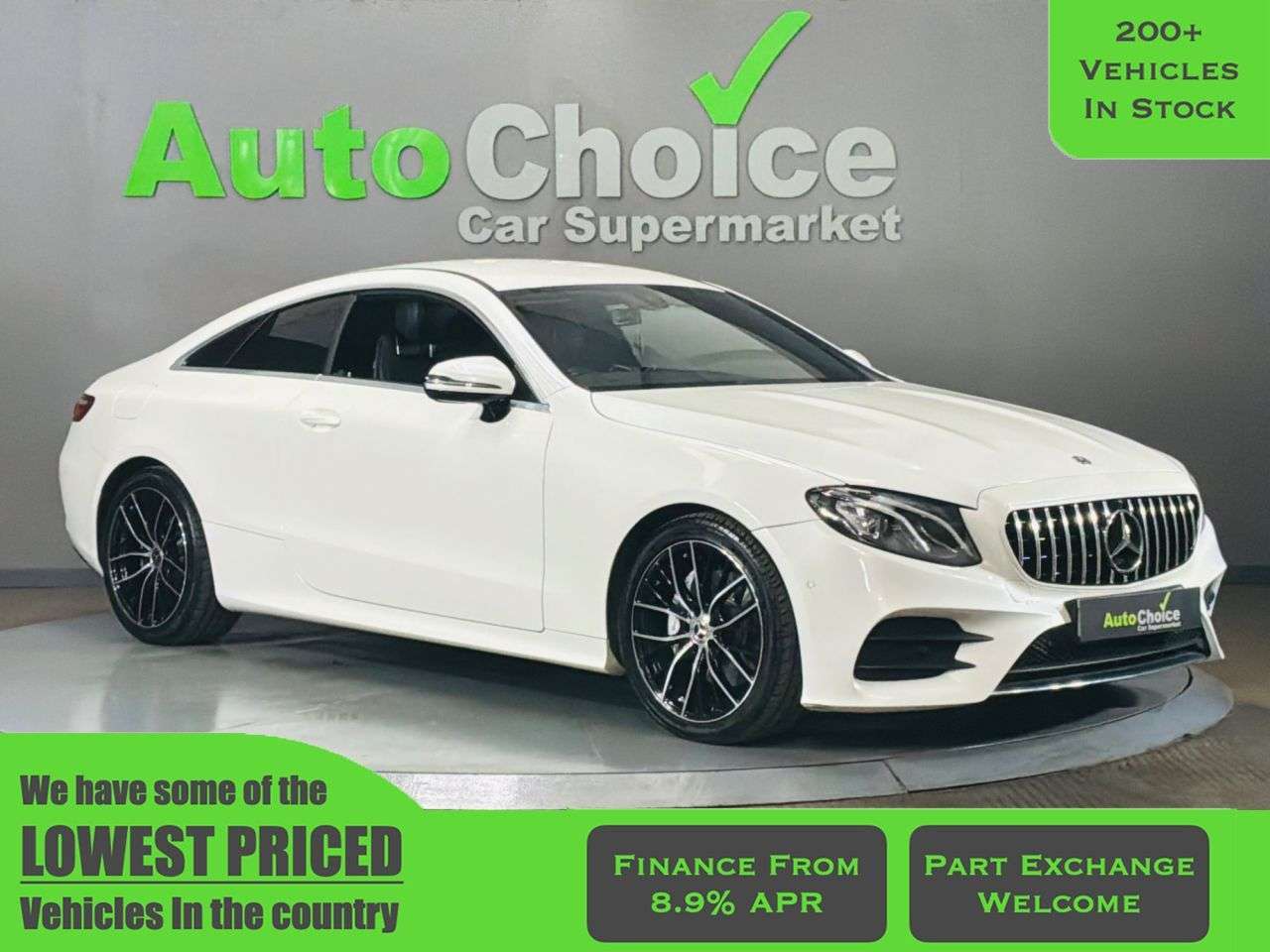 A 2018 MERCEDES-BENZ E-CLASS 2.0 E220d AMG Line Coupe 2dr Diesel G-Tronic+ Euro 6 (s/s) (194 ps) *Amazin A 2018 MERCEDES-BENZ E-CLASS 2.0 E220d AMG Line Coupe 2dr Diesel G-Tronic+ Euro 6 (s/s) (194 ps) *Amazin
