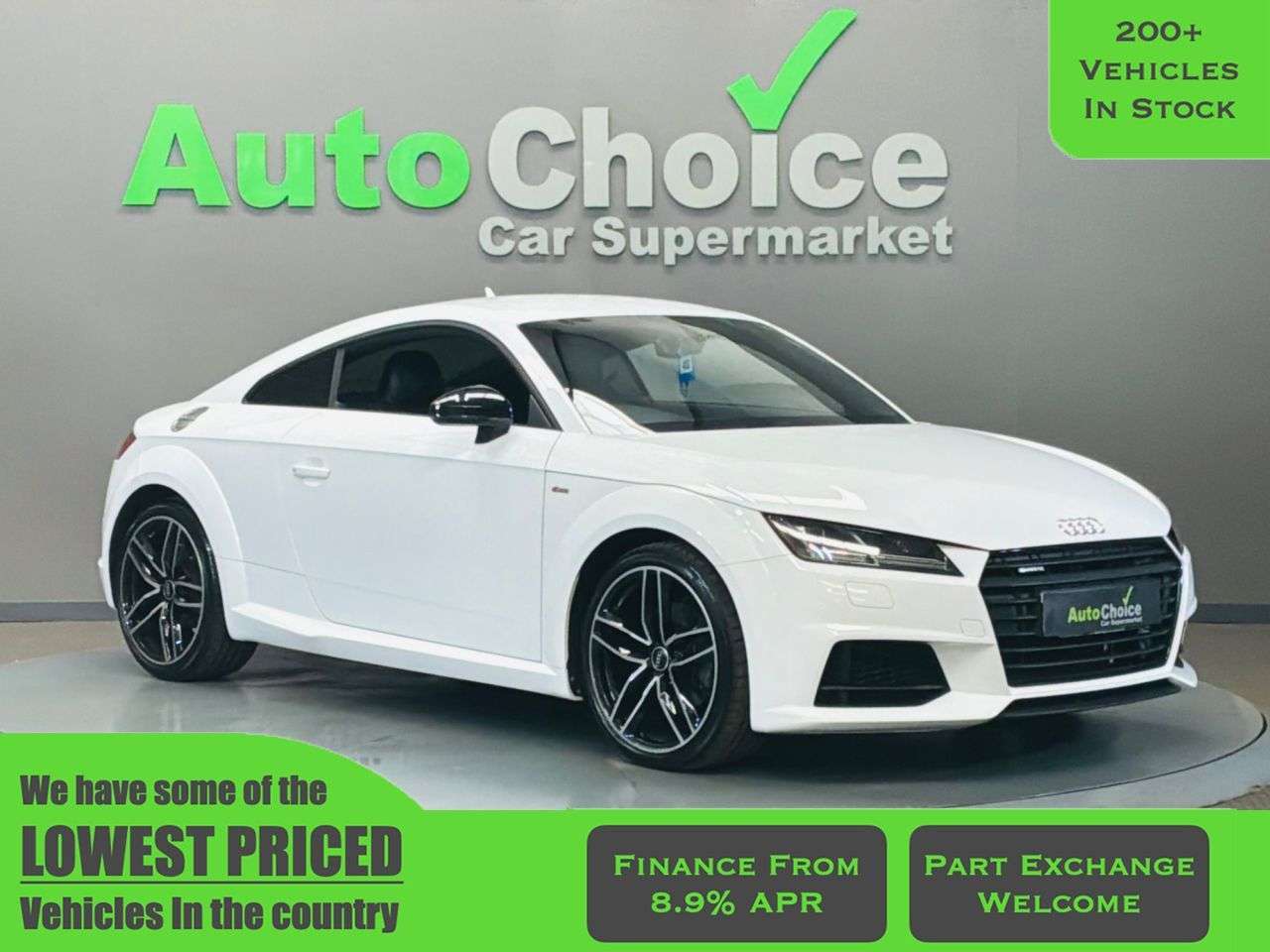 A 2018 AUDI TT 2.0 TDI Black Edition Coupe 3dr Diesel S Tronic quattro Euro 6 (s/s) (184 p A 2018 AUDI TT 2.0 TDI Black Edition Coupe 3dr Diesel S Tronic quattro Euro 6 (s/s) (184 p