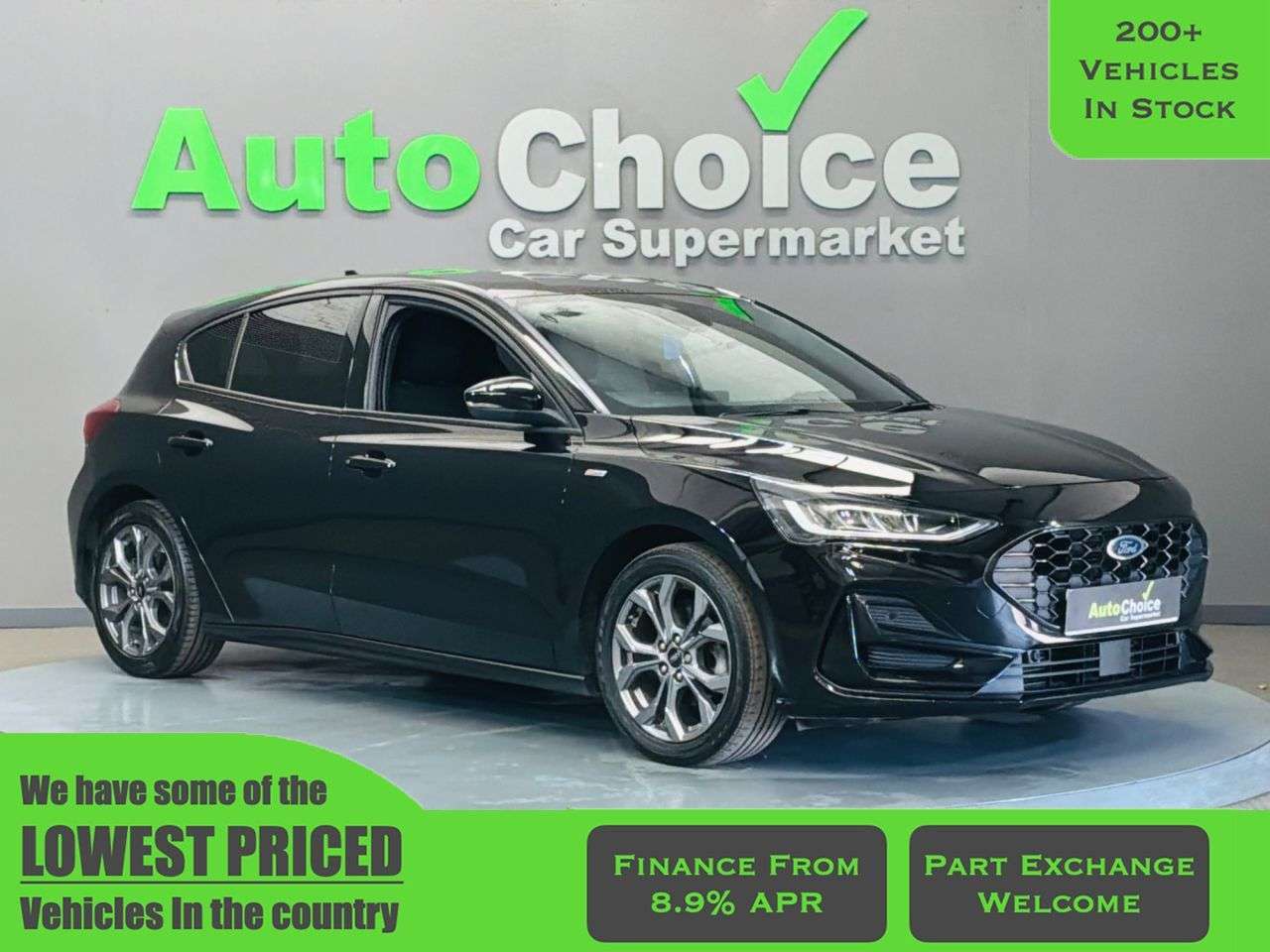 A 2022 FORD FOCUS 1.0T EcoBoost MHEV ST-Line Hatchback 5dr Petrol Hybrid Manual Euro 6 (s/s) A 2022 FORD FOCUS 1.0T EcoBoost MHEV ST-Line Hatchback 5dr Petrol Hybrid Manual Euro 6 (s/s)