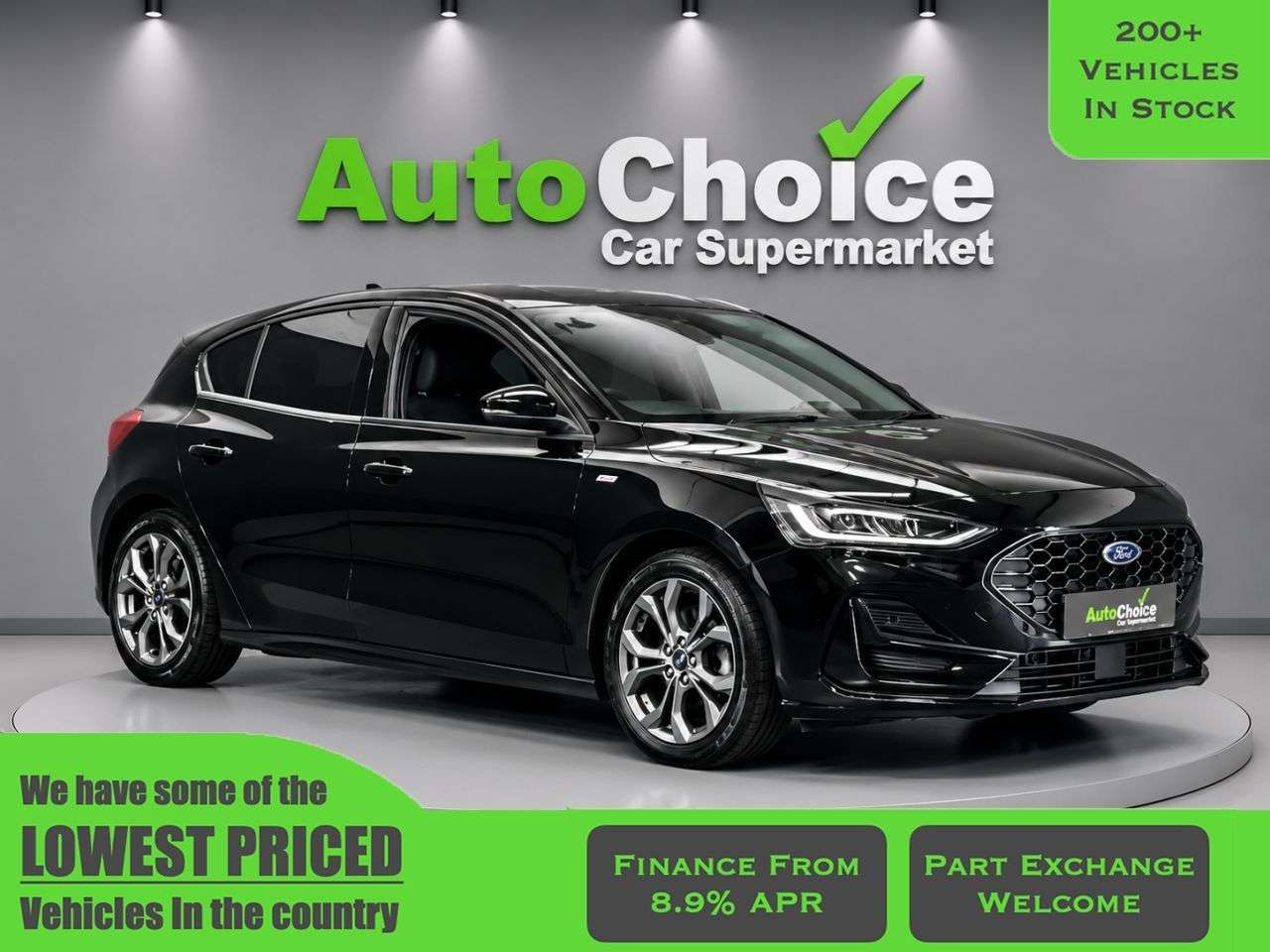 A 2022 FORD FOCUS 1.0T EcoBoost MHEV ST-Line Hatchback 5dr Petrol Hybrid Manual Euro 6 (s/s) A 2022 FORD FOCUS 1.0T EcoBoost MHEV ST-Line Hatchback 5dr Petrol Hybrid Manual Euro 6 (s/s)
