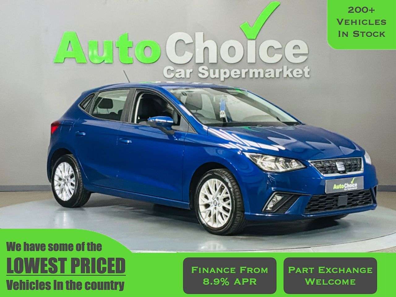 A 2018 SEAT IBIZA 1.0 TSI SE Technology Hatchback 5dr Petrol Manual Euro 6 (s/s) GPF (95 ps) A 2018 SEAT IBIZA 1.0 TSI SE Technology Hatchback 5dr Petrol Manual Euro 6 (s/s) GPF (95 ps)
