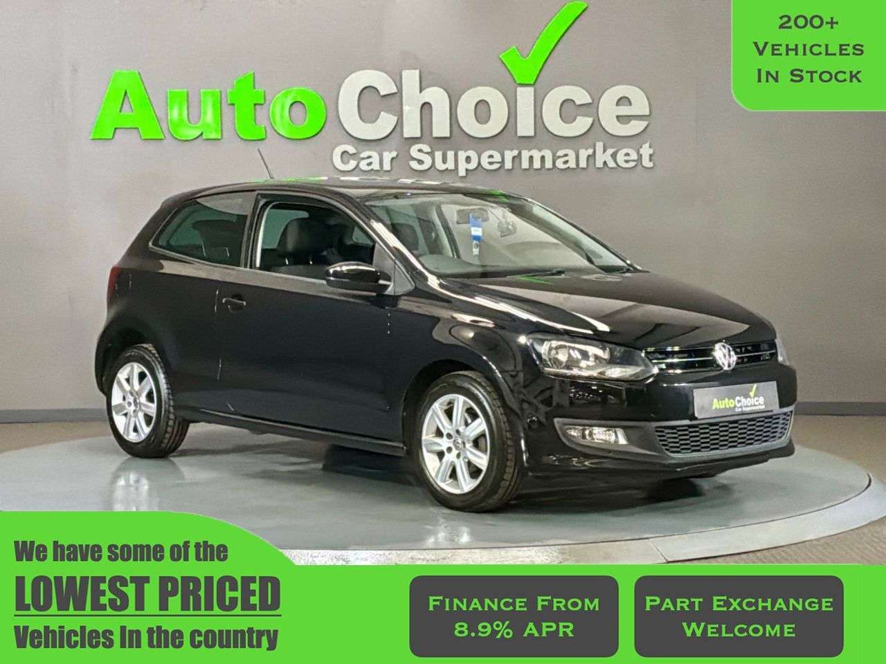 A 2014 VOLKSWAGEN POLO 1.4 Match Edition Hatchback 3dr Petrol Manual Euro 5 (85 ps) *Amazing Finan A 2014 VOLKSWAGEN POLO 1.4 Match Edition Hatchback 3dr Petrol Manual Euro 5 (85 ps) *Amazing Finan