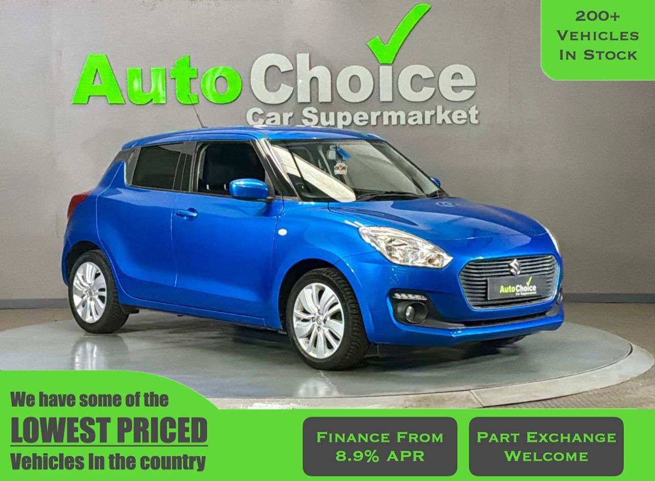 A 2018 SUZUKI SWIFT 1.0 Boosterjet SZ-T Hatchback 5dr Petrol Manual Euro 6 (111 ps) *Amazing Fi A 2018 SUZUKI SWIFT 1.0 Boosterjet SZ-T Hatchback 5dr Petrol Manual Euro 6 (111 ps) *Amazing Fi