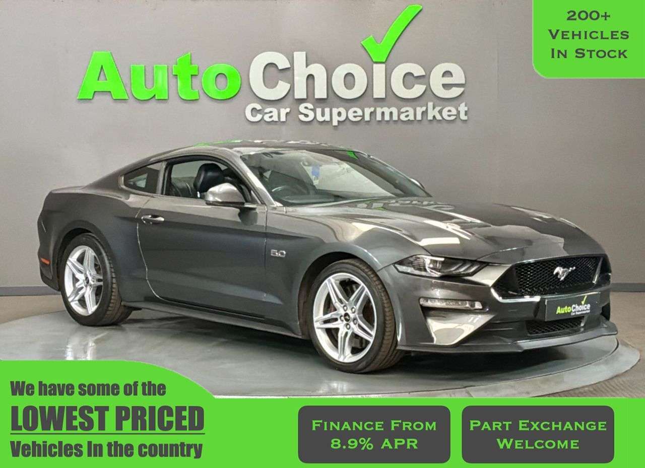 A 2018 FORD MUSTANG 5.0 V8 GT Fastback 2dr Petrol Manual Euro 6 (450 ps) *Amazing Finance Optio A 2018 FORD MUSTANG 5.0 V8 GT Fastback 2dr Petrol Manual Euro 6 (450 ps) *Amazing Finance Optio