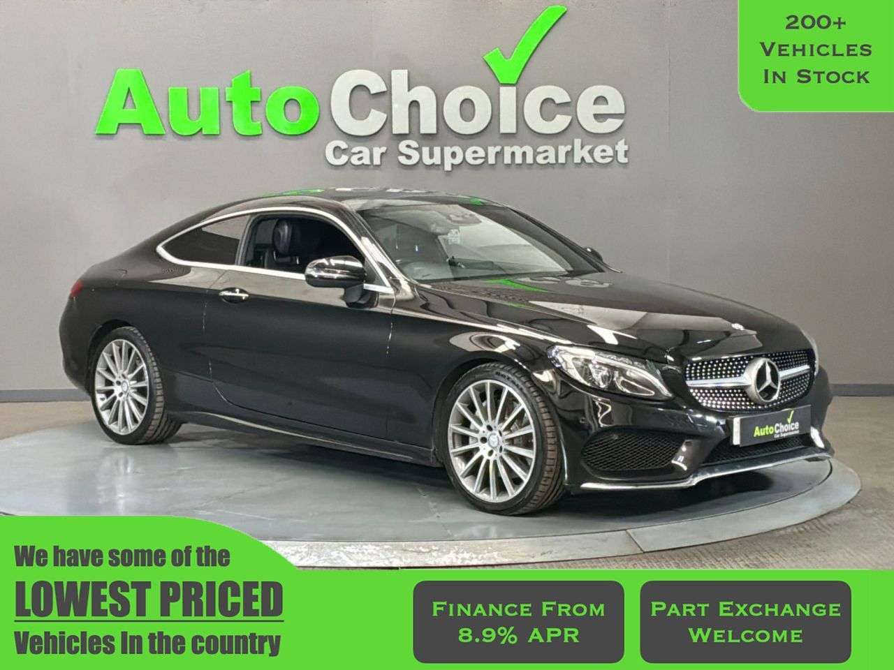 A 2016 MERCEDES-BENZ C-CLASS 2.1 C250d AMG Line (Premium Plus) Coupe 2dr Diesel G-Tronic+ Euro 6 (s/s) ( A 2016 MERCEDES-BENZ C-CLASS 2.1 C250d AMG Line (Premium Plus) Coupe 2dr Diesel G-Tronic+ Euro 6 (s/s) (
