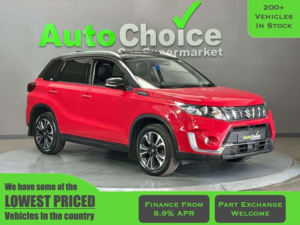 A 2018 SUZUKI VITARA 1.4 Boosterjet SZ5 SUV 5dr Petrol Manual ALLGRIP Euro 6 (s/s) (140 ps) *Ama A 2018 SUZUKI VITARA 1.4 Boosterjet SZ5 SUV 5dr Petrol Manual ALLGRIP Euro 6 (s/s) (140 ps) *Ama