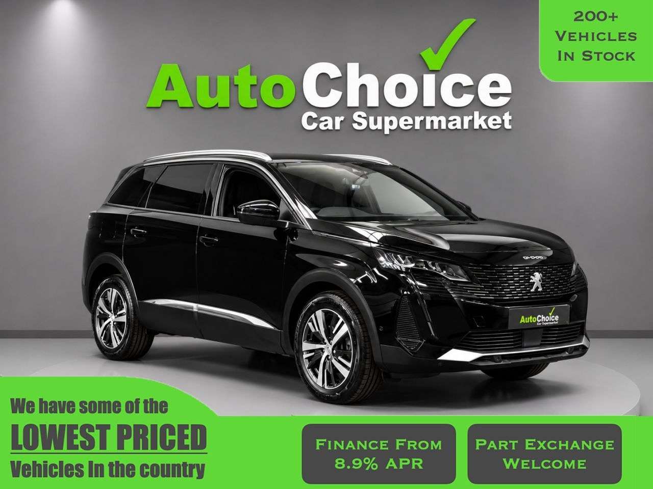 A 2023 PEUGEOT 5008 1.2 PureTech Allure Premium + SUV 5dr Petrol EAT Euro 6 (s/s) (130 ps) in B A 2023 PEUGEOT 5008 1.2 PureTech Allure Premium + SUV 5dr Petrol EAT Euro 6 (s/s) (130 ps) in B