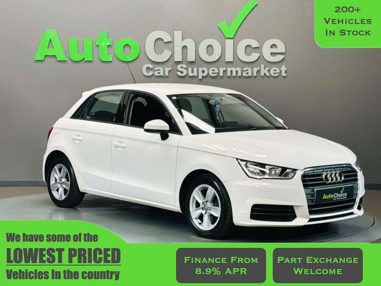 A 2017 AUDI A1 1.6 TDI SE Sportback 5dr Diesel Manual Euro 6 (s/s) (116 ps) *Amazing Finan A 2017 AUDI A1 1.6 TDI SE Sportback 5dr Diesel Manual Euro 6 (s/s) (116 ps) *Amazing Finan