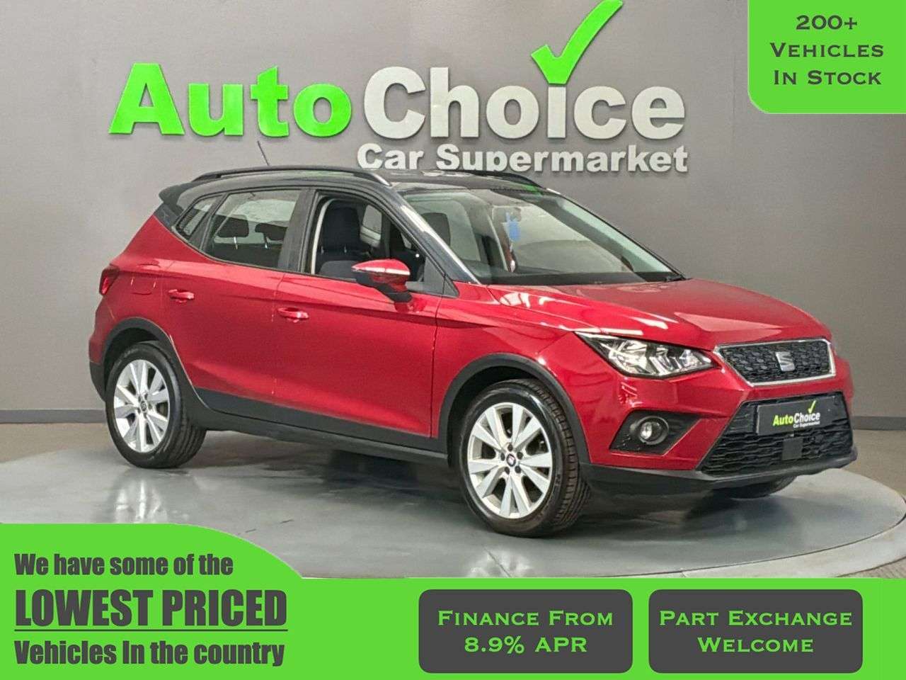 A 2020 SEAT ARONA 1.0 TSI GPF SE Technology SUV 5dr Petrol Manual Euro 6 (s/s) (95 ps) *Amazi A 2020 SEAT ARONA 1.0 TSI GPF SE Technology SUV 5dr Petrol Manual Euro 6 (s/s) (95 ps) *Amazi