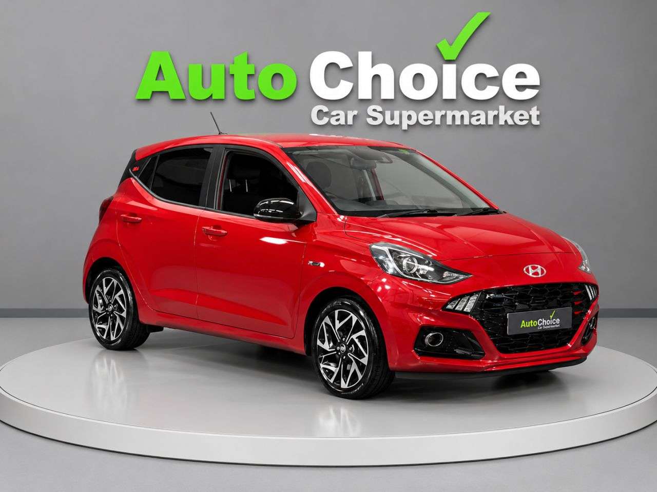 A 2022 HYUNDAI I10 1.0 T-GDi N Line Hatchback 5dr Petrol Manual Euro 6 (s/s) (100 ps) in Black A 2022 HYUNDAI I10 1.0 T-GDi N Line Hatchback 5dr Petrol Manual Euro 6 (s/s) (100 ps) in Black