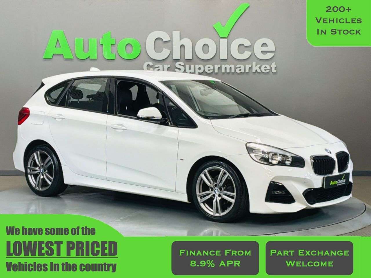 A 2018 BMW 2 SERIES ACTIVE TOURER 1.5 218i M Sport MPV 5dr Petrol DCT Euro 6 (s/s) (140 ps) *Amazing Finance A 2018 BMW 2 SERIES ACTIVE TOURER 1.5 218i M Sport MPV 5dr Petrol DCT Euro 6 (s/s) (140 ps) *Amazing Finance