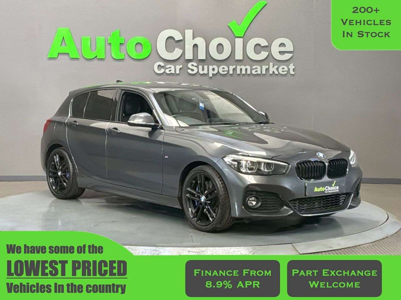 A 2018 BMW 1 SERIES 1.5 118i M Sport Shadow Edition Hatchback 5dr Petrol Manual Euro 6 (s/s) (1 A 2018 BMW 1 SERIES 1.5 118i M Sport Shadow Edition Hatchback 5dr Petrol Manual Euro 6 (s/s) (1