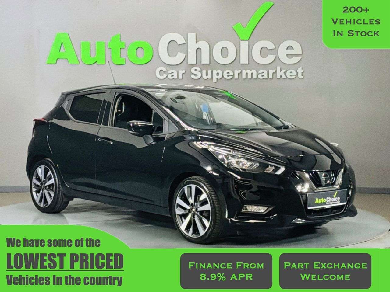 A 2021 NISSAN MICRA 1.0 IG-T Tekna Hatchback 5dr Petrol Manual Euro 6 (s/s) (92 ps) in Blackbur A 2021 NISSAN MICRA 1.0 IG-T Tekna Hatchback 5dr Petrol Manual Euro 6 (s/s) (92 ps) in Blackbur