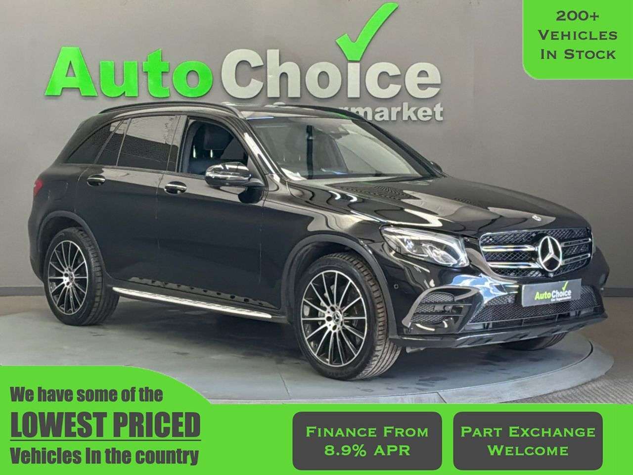 A 2019 MERCEDES-BENZ GLC 2.0 GLC250 AMG Night Edition (Premium Plus) SUV 5dr Petrol G-Tronic+ 4MATIC A 2019 MERCEDES-BENZ GLC 2.0 GLC250 AMG Night Edition (Premium Plus) SUV 5dr Petrol G-Tronic+ 4MATIC