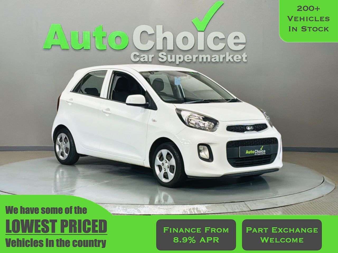 A 2016 KIA PICANTO 1.0 1 Air Hatchback 5dr Petrol Manual Euro 6 (65 bhp) *Amazing Finance Opti A 2016 KIA PICANTO 1.0 1 Air Hatchback 5dr Petrol Manual Euro 6 (65 bhp) *Amazing Finance Opti