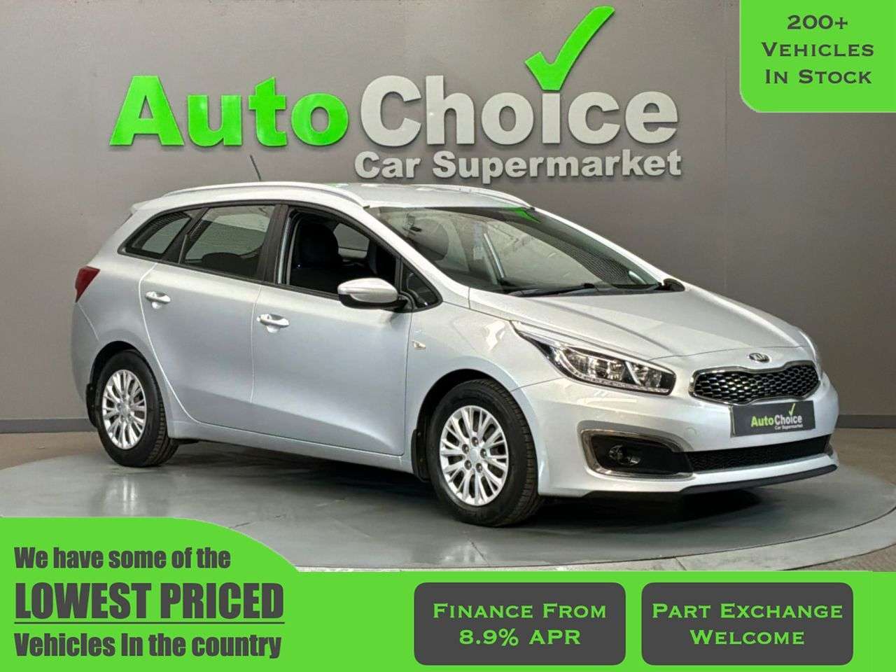 A 2018 KIA CEED 1.6 CRDi 1 Sportswagon 5dr Diesel Manual Euro 6 (s/s) (134 bhp) in Blackbur A 2018 KIA CEED 1.6 CRDi 1 Sportswagon 5dr Diesel Manual Euro 6 (s/s) (134 bhp) in Blackbur