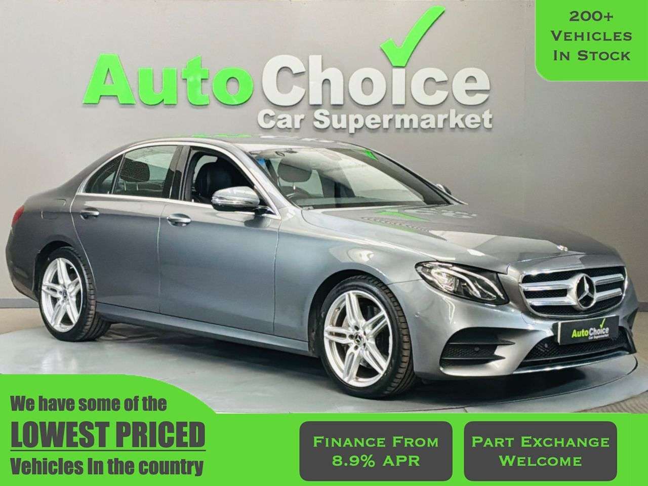 A 2018 MERCEDES-BENZ E-CLASS 2.0 E220d AMG Line Saloon 4dr Diesel G-Tronic+ Euro 6 (s/s) (194 ps) in Bla A 2018 MERCEDES-BENZ E-CLASS 2.0 E220d AMG Line Saloon 4dr Diesel G-Tronic+ Euro 6 (s/s) (194 ps) in Bla