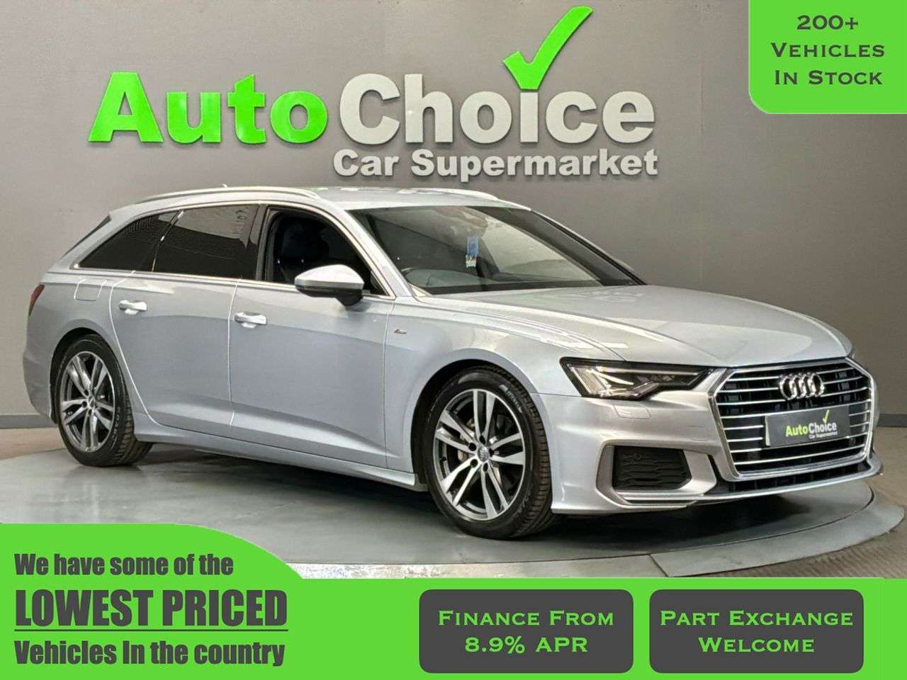 A 2019 AUDI A6 AVANT 2.0 TDI 40 S line Estate 5dr Diesel S Tronic Euro 6 (s/s) (204 ps) in Black A 2019 AUDI A6 AVANT 2.0 TDI 40 S line Estate 5dr Diesel S Tronic Euro 6 (s/s) (204 ps) in Black