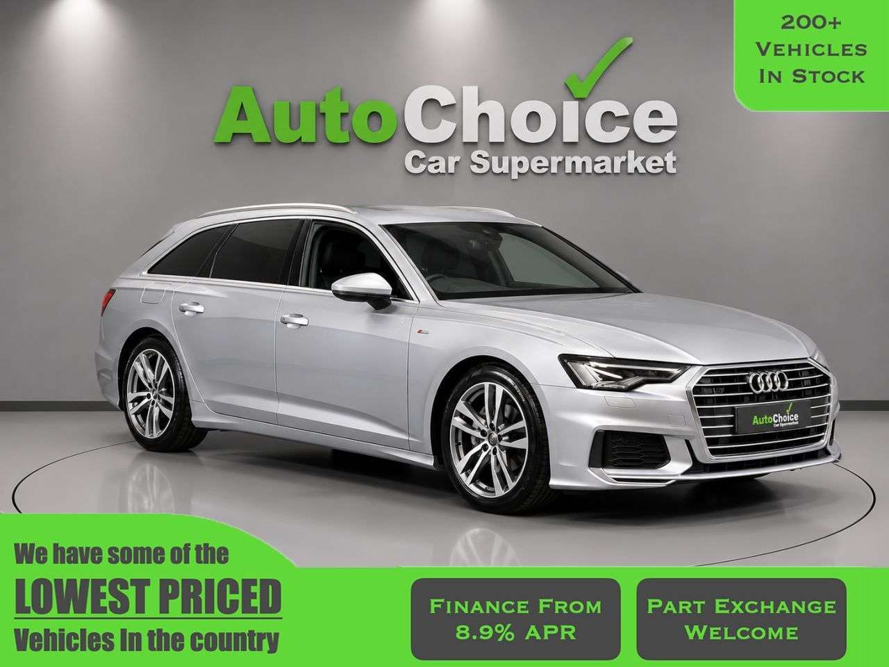 A 2019 AUDI A6 AVANT 2.0 TDI 40 S line Estate 5dr Diesel S Tronic Euro 6 (s/s) (204 ps) in Black A 2019 AUDI A6 AVANT 2.0 TDI 40 S line Estate 5dr Diesel S Tronic Euro 6 (s/s) (204 ps) in Black