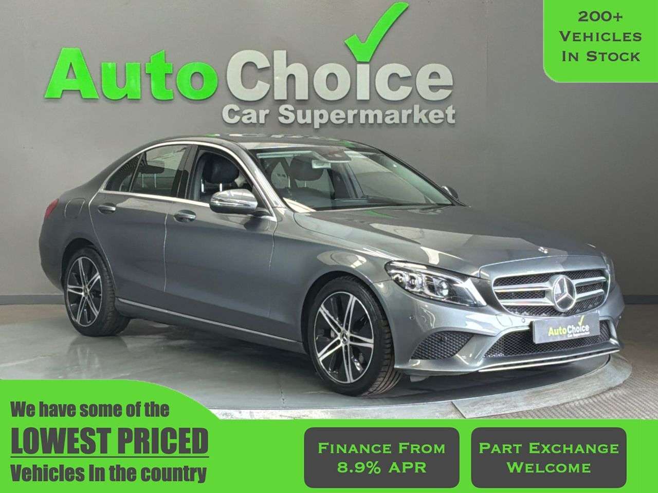 A 2020 MERCEDES-BENZ C-CLASS 2.0 C220d Sport Saloon 4dr Diesel G-Tronic+ Euro 6 (s/s) (194 ps) *Amazing A 2020 MERCEDES-BENZ C-CLASS 2.0 C220d Sport Saloon 4dr Diesel G-Tronic+ Euro 6 (s/s) (194 ps) *Amazing