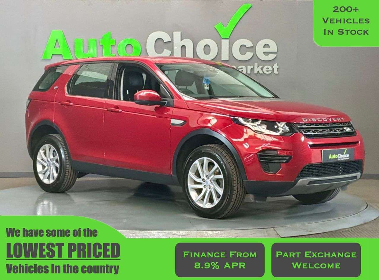 A 2018 LAND ROVER DISCOVERY SPORT 2.0 TD4 SE SUV 5dr Diesel Manual 4WD Euro 6 (s/s) (5 Seat) (150 ps) in Blac A 2018 LAND ROVER DISCOVERY SPORT 2.0 TD4 SE SUV 5dr Diesel Manual 4WD Euro 6 (s/s) (5 Seat) (150 ps) in Blac
