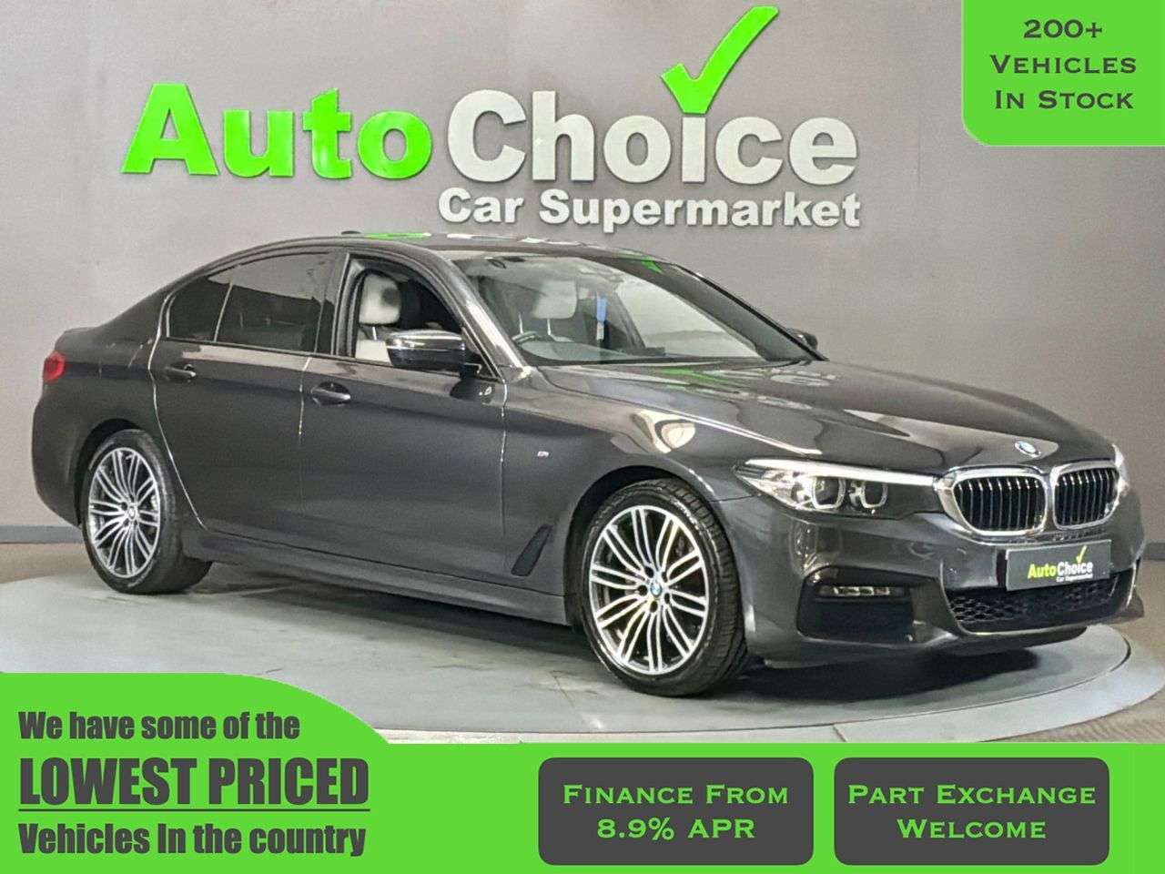 A 2020 BMW 5 SERIES 2.0 520i GPF M Sport Saloon 4dr Petrol Auto Euro 6 (s/s) (184 ps) In Blackb A 2020 BMW 5 SERIES 2.0 520i GPF M Sport Saloon 4dr Petrol Auto Euro 6 (s/s) (184 ps) In Blackb
