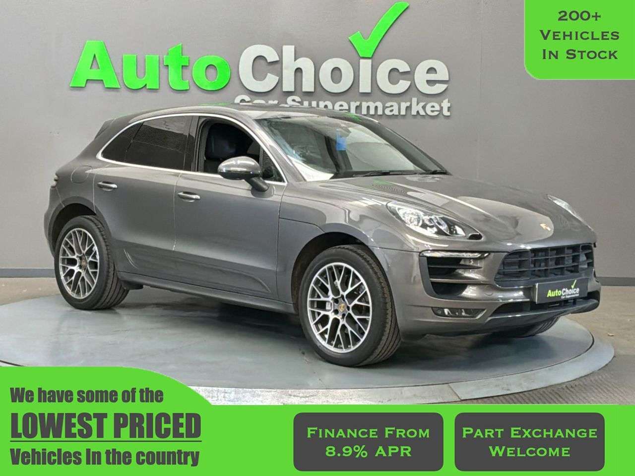 A 2017 PORSCHE MACAN 3.0 TD V6 S SUV 5dr Diesel PDK 4WD Euro 6 (s/s) (258 ps) in Blackburn *PAN A 2017 PORSCHE MACAN 3.0 TD V6 S SUV 5dr Diesel PDK 4WD Euro 6 (s/s) (258 ps) in Blackburn *PAN