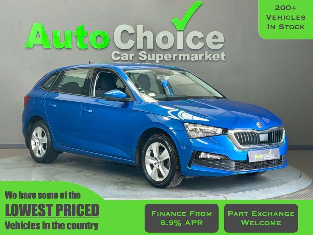 A 2019 SKODA SCALA 1.0 TSI SE Hatchback 5dr Petrol Manual Euro 6 (s/s) (115 ps) in Blackburn F A 2019 SKODA SCALA 1.0 TSI SE Hatchback 5dr Petrol Manual Euro 6 (s/s) (115 ps) in Blackburn F