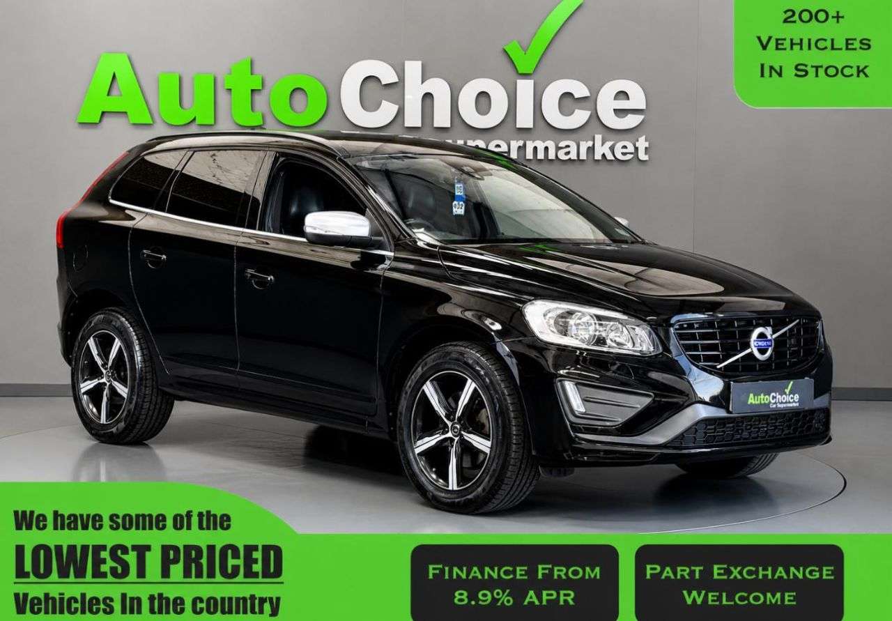 A 2017 VOLVO XC60 2.0 D4 R-Design Nav SUV 5dr Diesel Auto Euro 6 (s/s) (190 ps) in Blackburn A 2017 VOLVO XC60 2.0 D4 R-Design Nav SUV 5dr Diesel Auto Euro 6 (s/s) (190 ps) in Blackburn