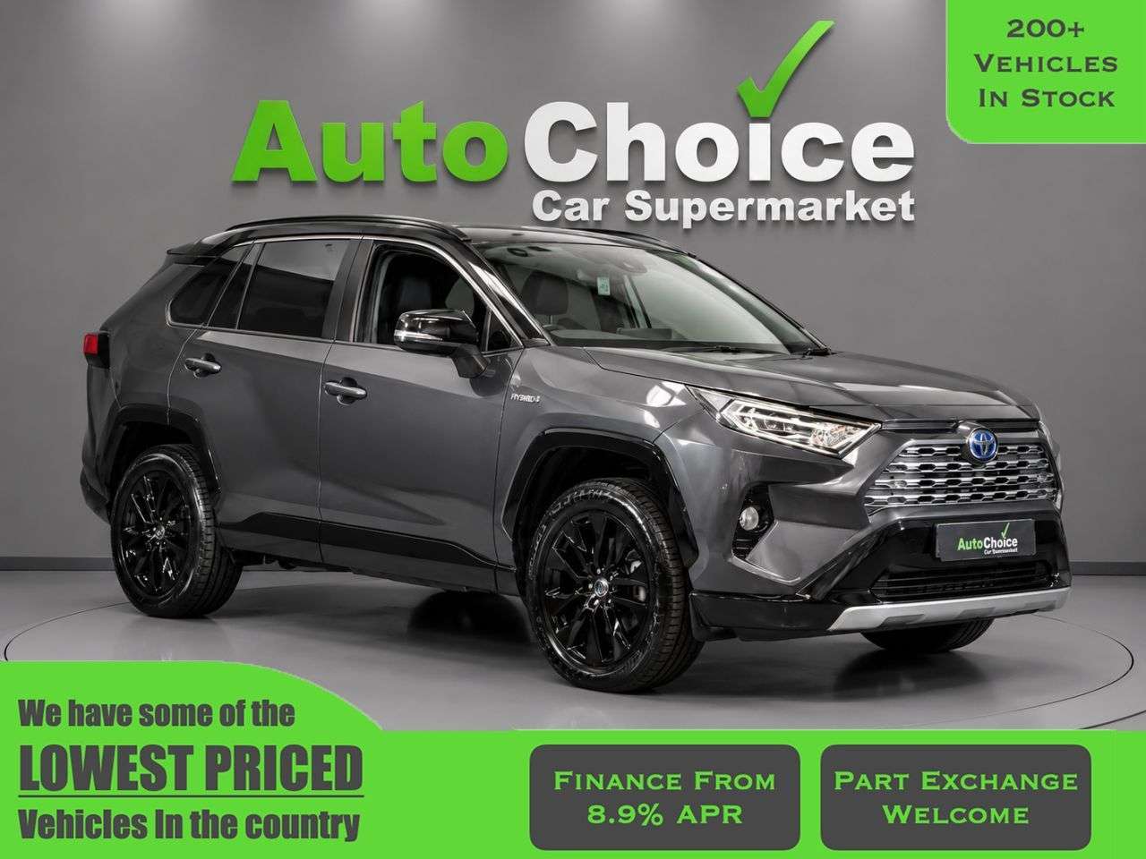 A 2021 TOYOTA RAV4 2.5 VVT-h GPF Dynamic SUV 5dr Petrol Hybrid CVT 4WD Euro 6 (s/s) (222 ps) i A 2021 TOYOTA RAV4 2.5 VVT-h GPF Dynamic SUV 5dr Petrol Hybrid CVT 4WD Euro 6 (s/s) (222 ps) i