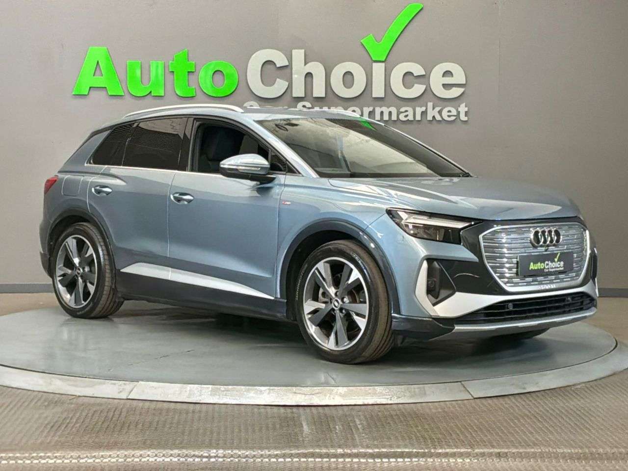 A 2021 AUDI Q4 E-TRON 40 S line SUV 5dr Electric Auto 82kWh (204 ps) in Blackburn Finance Availab A 2021 AUDI Q4 E-TRON 40 S line SUV 5dr Electric Auto 82kWh (204 ps) in Blackburn Finance Availab