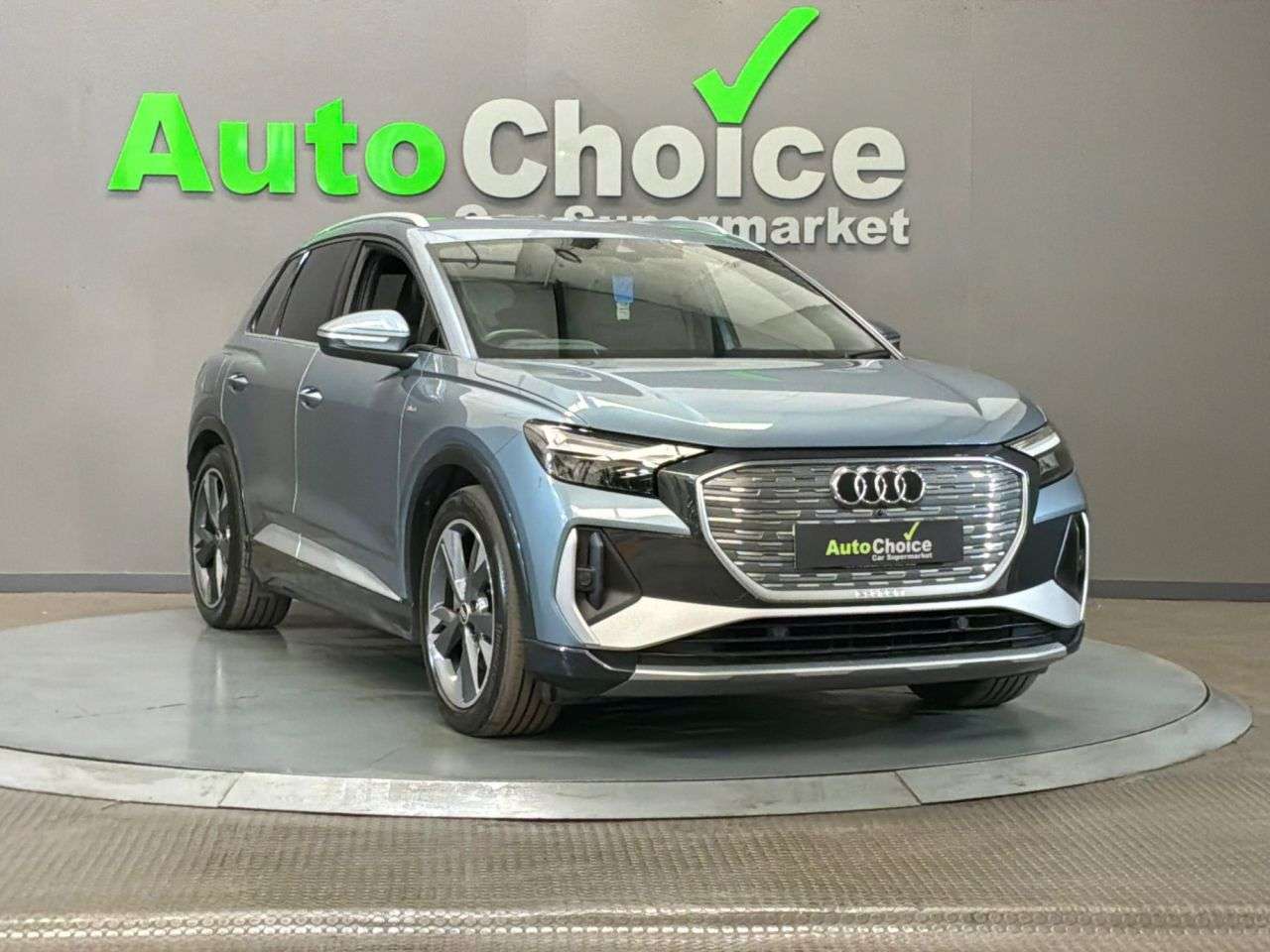 A 2021 AUDI Q4 E-TRON 40 S line SUV 5dr Electric Auto 82kWh (204 ps) in Blackburn Finance Availab A 2021 AUDI Q4 E-TRON 40 S line SUV 5dr Electric Auto 82kWh (204 ps) in Blackburn Finance Availab