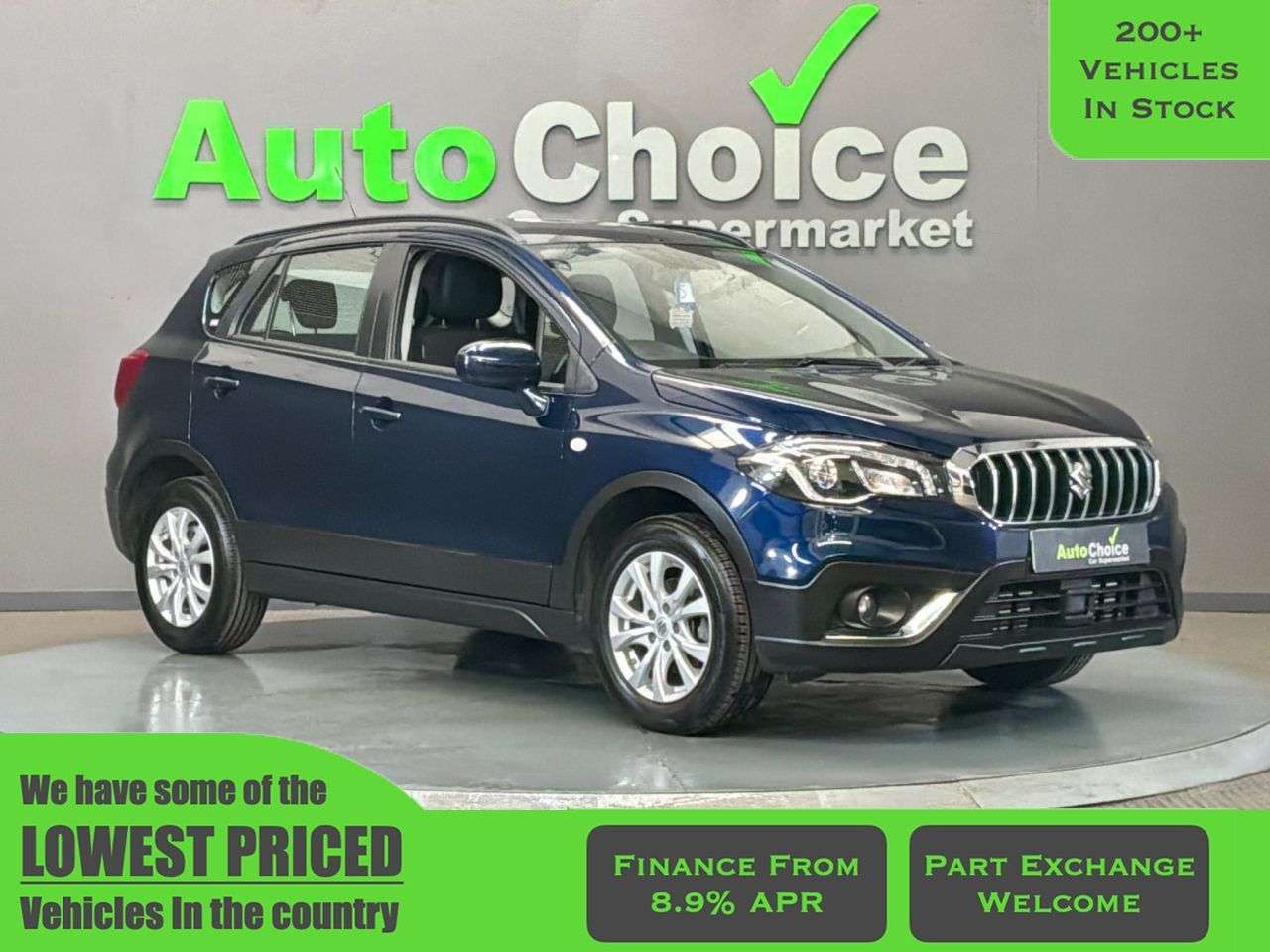 A 2021 SUZUKI SX4 S-CROSS 1.4 Boosterjet MHEV SZ4 SUV 5dr Petrol Hybrid Manual Euro 6 (s/s) (129 ps) A 2021 SUZUKI SX4 S-CROSS 1.4 Boosterjet MHEV SZ4 SUV 5dr Petrol Hybrid Manual Euro 6 (s/s) (129 ps)