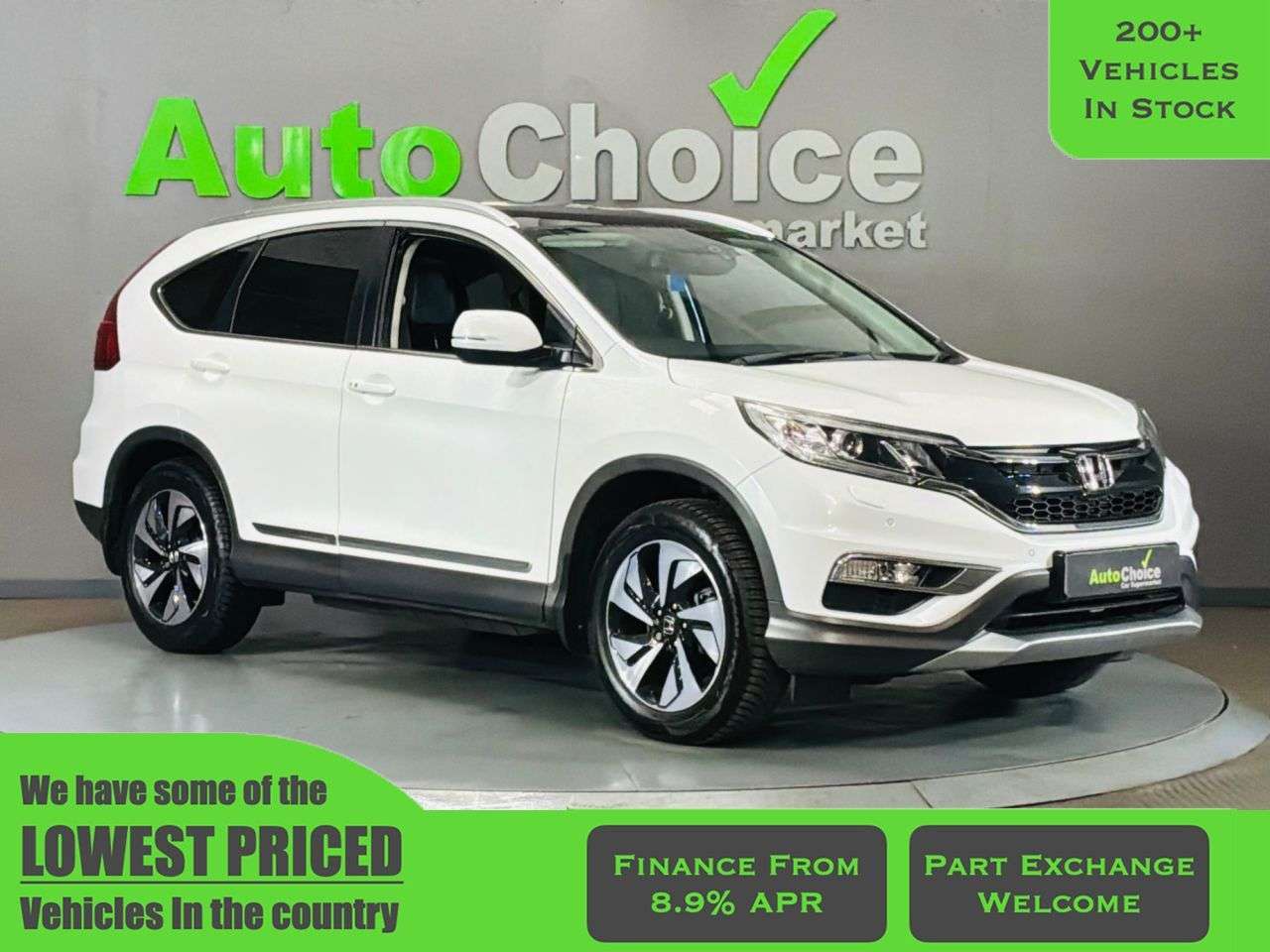 A 2016 HONDA CR-V 1.6 i-DTEC EX SUV 5dr Diesel Manual 4WD Euro 6 (s/s) (160 ps) in Blackburn A 2016 HONDA CR-V 1.6 i-DTEC EX SUV 5dr Diesel Manual 4WD Euro 6 (s/s) (160 ps) in Blackburn