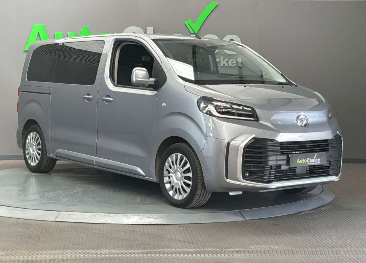 A 2024 TOYOTA PROACE VERSO 75kWh Icon Medium MPV 5dr Electric Auto MWB (136 ps) in Blackburn *VAT QUAL A 2024 TOYOTA PROACE VERSO 75kWh Icon Medium MPV 5dr Electric Auto MWB (136 ps) in Blackburn *VAT QUAL