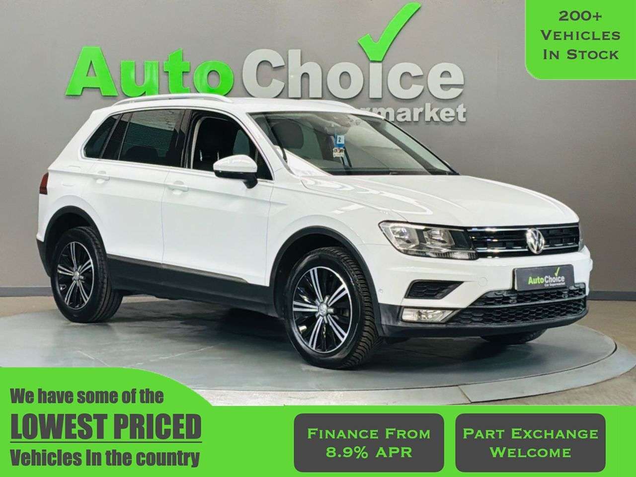 A 2017 VOLKSWAGEN TIGUAN 2.0 TDI BlueMotion Tech SE SUV 5dr Diesel Manual 4Motion Euro 6 (s/s) (150 A 2017 VOLKSWAGEN TIGUAN 2.0 TDI BlueMotion Tech SE SUV 5dr Diesel Manual 4Motion Euro 6 (s/s) (150