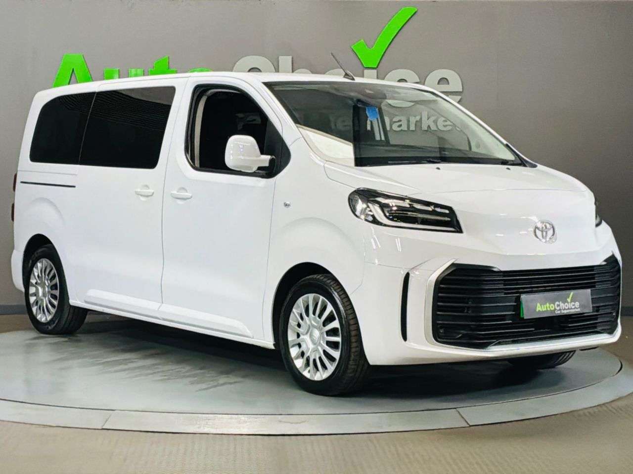 A 2024 TOYOTA PROACE VERSO 75kWh Icon Medium MPV 5dr Electric Auto MWB (136 ps) in Blackburn *VAT QUAL A 2024 TOYOTA PROACE VERSO 75kWh Icon Medium MPV 5dr Electric Auto MWB (136 ps) in Blackburn *VAT QUAL