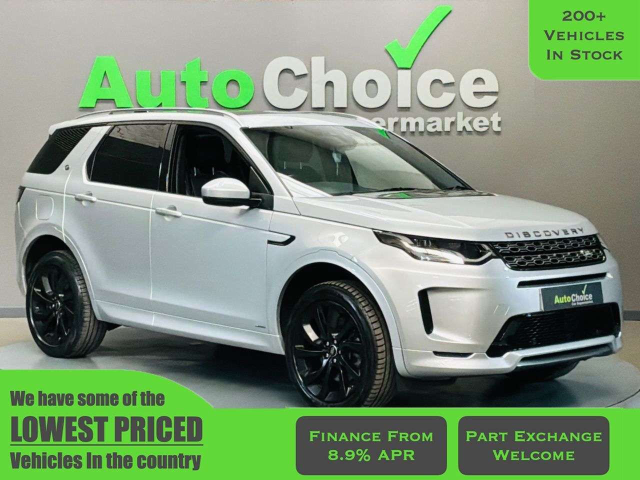 A 2020 LAND ROVER DISCOVERY SPORT 2.0 P250 MHEV R-Dynamic HSE SUV 5dr Petrol Auto 4WD Euro 6 (s/s) (250 ps) i A 2020 LAND ROVER DISCOVERY SPORT 2.0 P250 MHEV R-Dynamic HSE SUV 5dr Petrol Auto 4WD Euro 6 (s/s) (250 ps) i