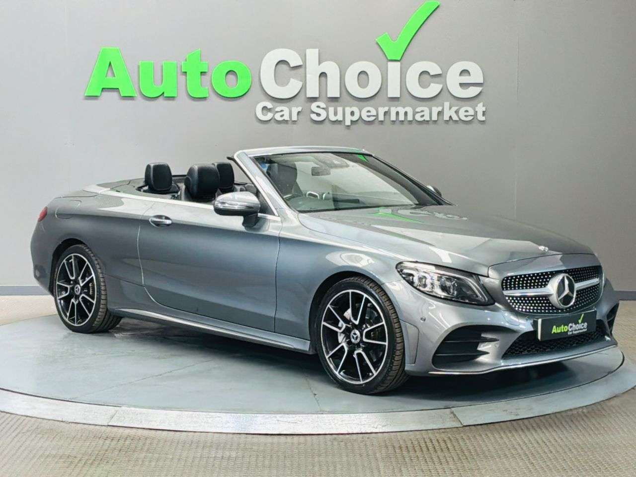 A 2019 MERCEDES-BENZ C-CLASS 1.5 C200 MHEV AMG Line (Premium) Cabriolet 2dr Petrol G-Tronic+ Euro 6 (s/s A 2019 MERCEDES-BENZ C-CLASS 1.5 C200 MHEV AMG Line (Premium) Cabriolet 2dr Petrol G-Tronic+ Euro 6 (s/s