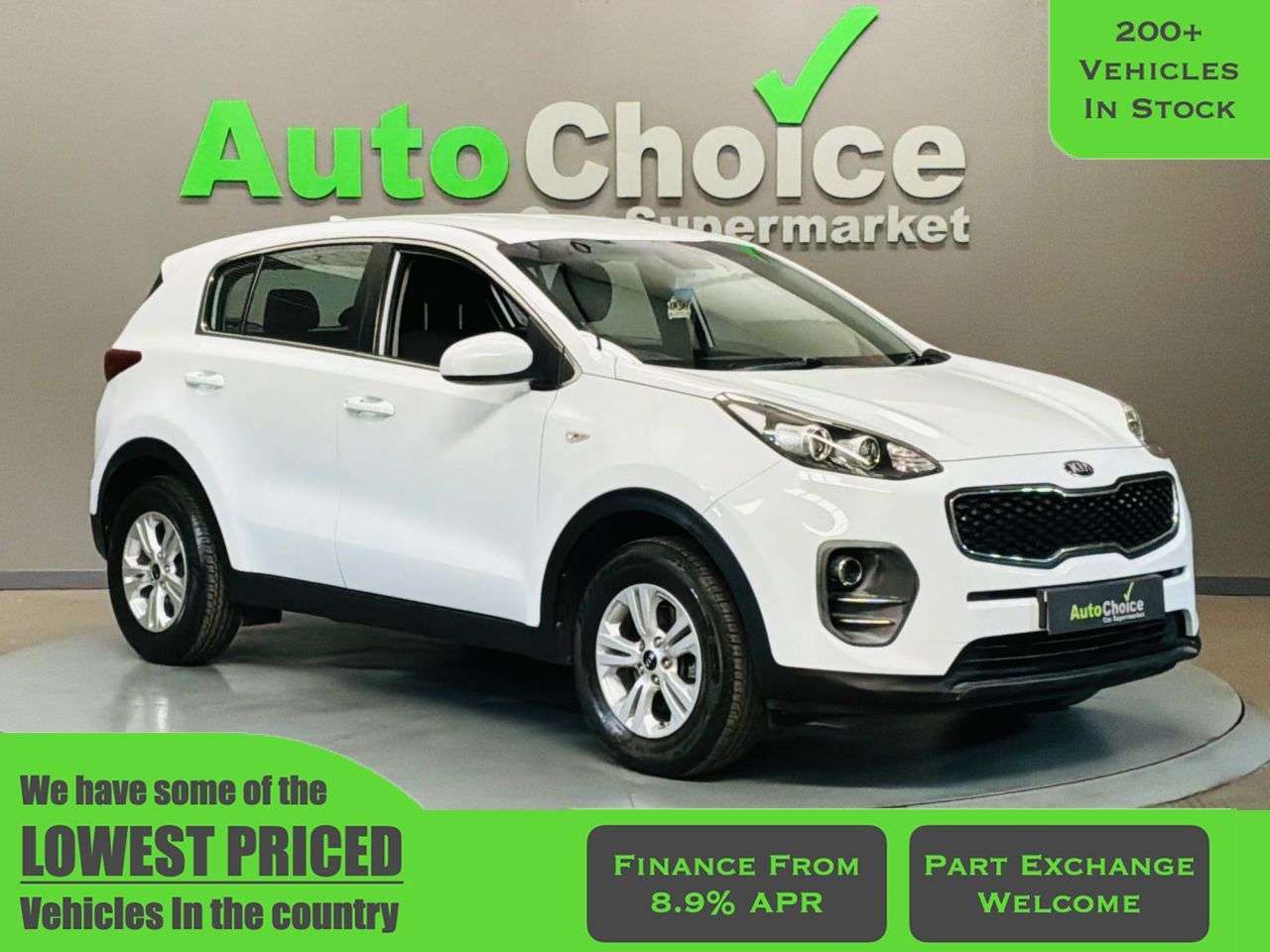 A 2018 KIA SPORTAGE 1.6 GDi 1 SUV 5dr Petrol Manual Euro 6 (s/s) (130 bhp) in Blackburn Finance A 2018 KIA SPORTAGE 1.6 GDi 1 SUV 5dr Petrol Manual Euro 6 (s/s) (130 bhp) in Blackburn Finance