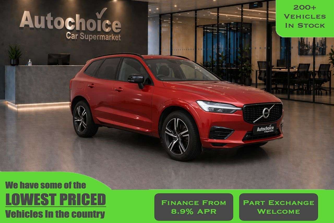 A 2021 VOLVO XC60 2.0h T6 Recharge 11.6kWh R-Design SUV 5dr Petrol Plug-in Hybrid Auto AWD Eu A 2021 VOLVO XC60 2.0h T6 Recharge 11.6kWh R-Design SUV 5dr Petrol Plug-in Hybrid Auto AWD Eu