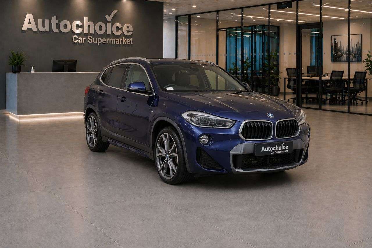 A 2018 BMW X2 2.0 20i M Sport X SUV 5dr Petrol DCT sDrive Euro 6 (s/s) (192 ps) Finance A A 2018 BMW X2 2.0 20i M Sport X SUV 5dr Petrol DCT sDrive Euro 6 (s/s) (192 ps) Finance A