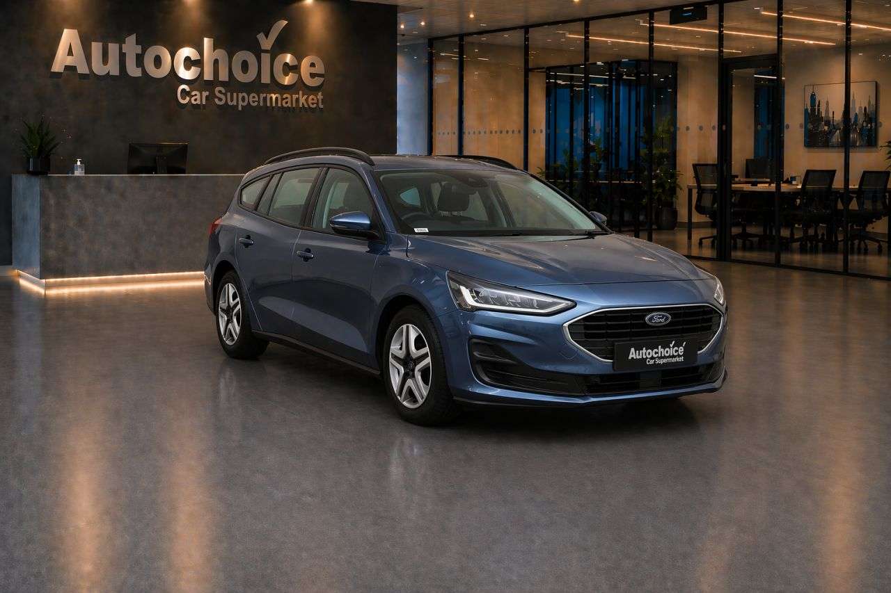A 2022 FORD FOCUS 1.0T EcoBoost Trend Estate 5dr Petrol Manual Euro 6 (s/s) (125 ps) in Black A 2022 FORD FOCUS 1.0T EcoBoost Trend Estate 5dr Petrol Manual Euro 6 (s/s) (125 ps) in Black