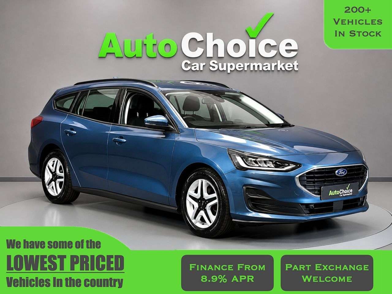 A 2022 FORD FOCUS 1.0T EcoBoost Trend Estate 5dr Petrol Manual Euro 6 (s/s) (125 ps) in Black A 2022 FORD FOCUS 1.0T EcoBoost Trend Estate 5dr Petrol Manual Euro 6 (s/s) (125 ps) in Black